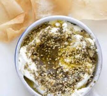 Labneh with Zaatar